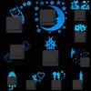 Cartoon Animal Glow-in-the-Dark Removable Wall Stickers Kids Room Decoration