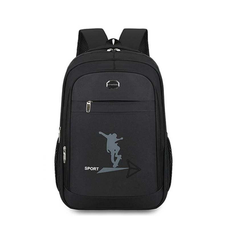 Oxford Fabric Casual Travel Backpack For Men And Women With Breathable Design And 16in Laptop Storage