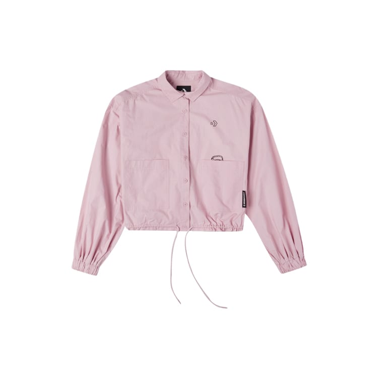 Converse Jacket Women's Pink Purple 10023159-A02