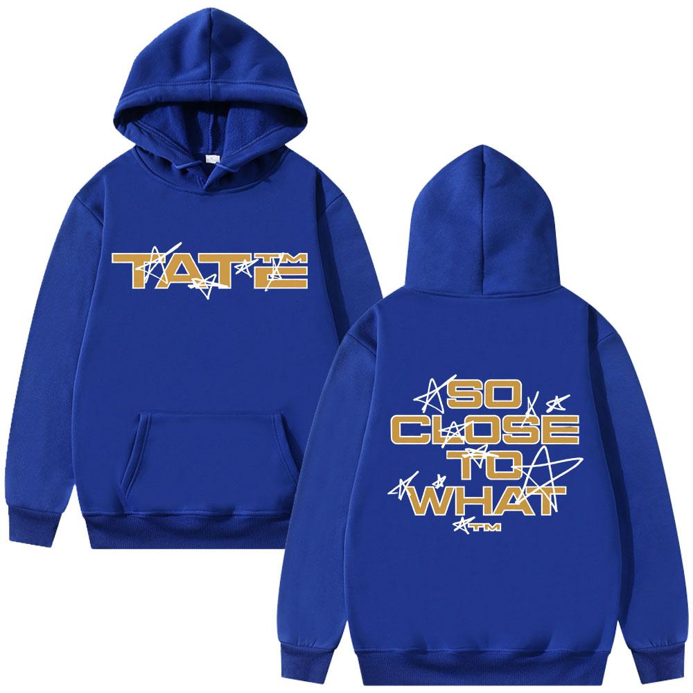 Singer Tate McRae So Close To What Miss Possessive Tour 2025 Hoodie Men Women Fashion Vintage Fleece Pullover Hoodies