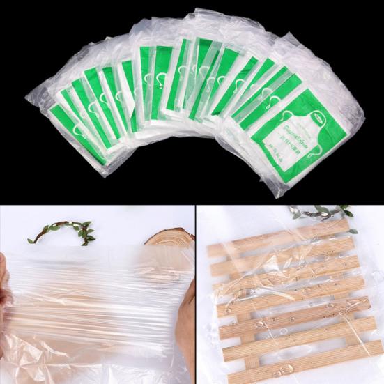 50/100Pcs Kids Adults Plastic Disposable Anti Oil Stain Cooking Painting Apron