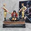 One Piece Soldier Execution Table Roger Sitting Handcuffs Roger Cole D Roger Handmade Ornament Gift Desktop Ornament Simulation