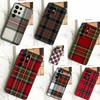 Housse Motif Carreaux Tartan Clan Stewart Pour Samsung Galaxy S24 S23 S22 S21 S20 FE Ultra Plus S8 S9 S10 Note 10 20 Ultra Coque