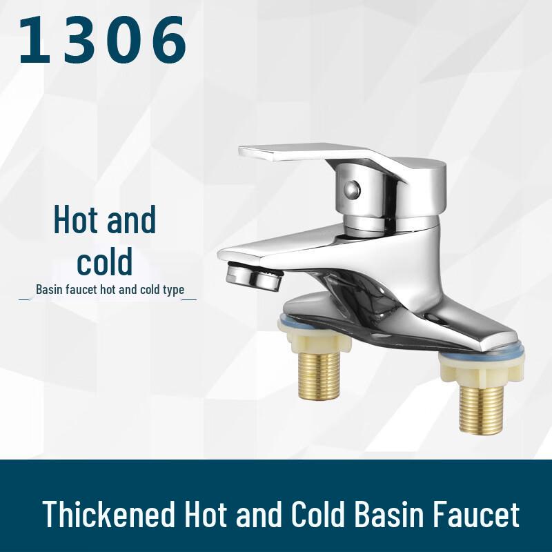 

TLXT Alloy Dual-Hole Washbasin Faucet