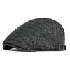 Stylish Hollow Design Straw Beret Adjustable Breathable Newsboy Cap Sun Protection Ivy Cap Unisex