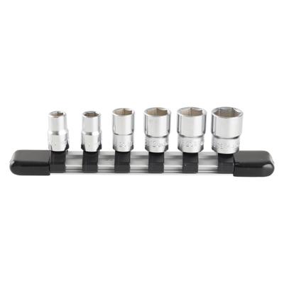 TONE Socket Set with Insertion Angle 6 Items Included (hexagonal, Holder) HS206, 6.35mm (1/4"),