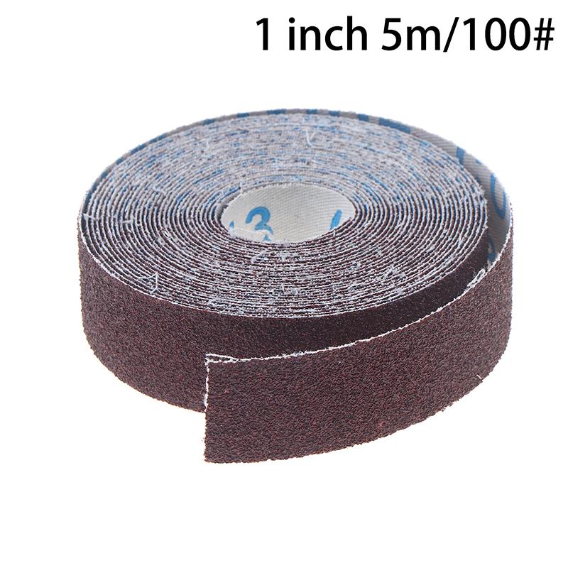 1Inch Emery Cloth Rolls, Continuous Sandpaper Suitable For Wood Sanding, Metal Polishing, Car Detailing