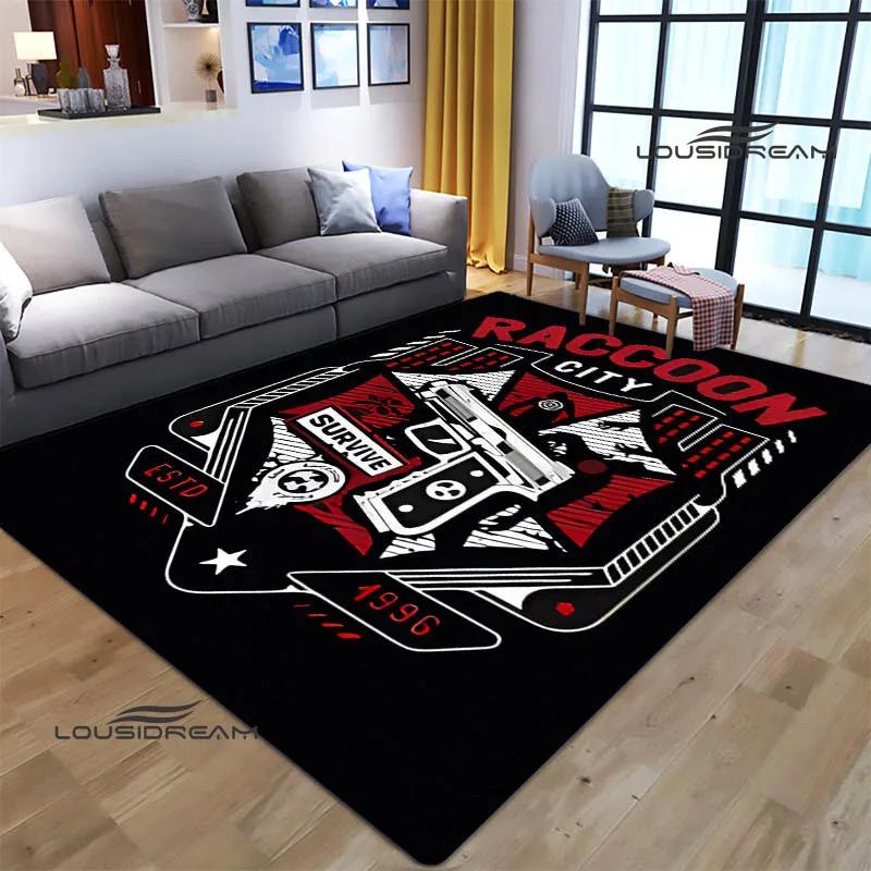 R-Resident Evil Umbrella Printed Carpet Non -slip Carpet Carpets for Living Room Area Rug Door Pad Bedroom Decor Birthday Gift