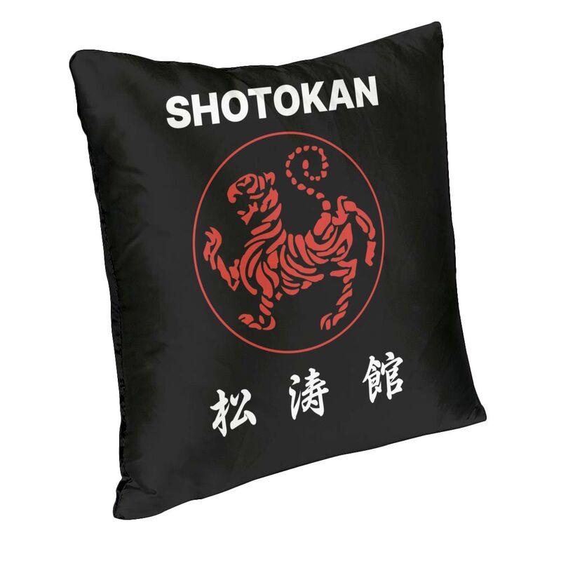 Shotokan Karate Tiger Logo Cushion Cover Doublesided Printing Throw Pillow Case Living Room Fashion Pillowcase Home Decoration