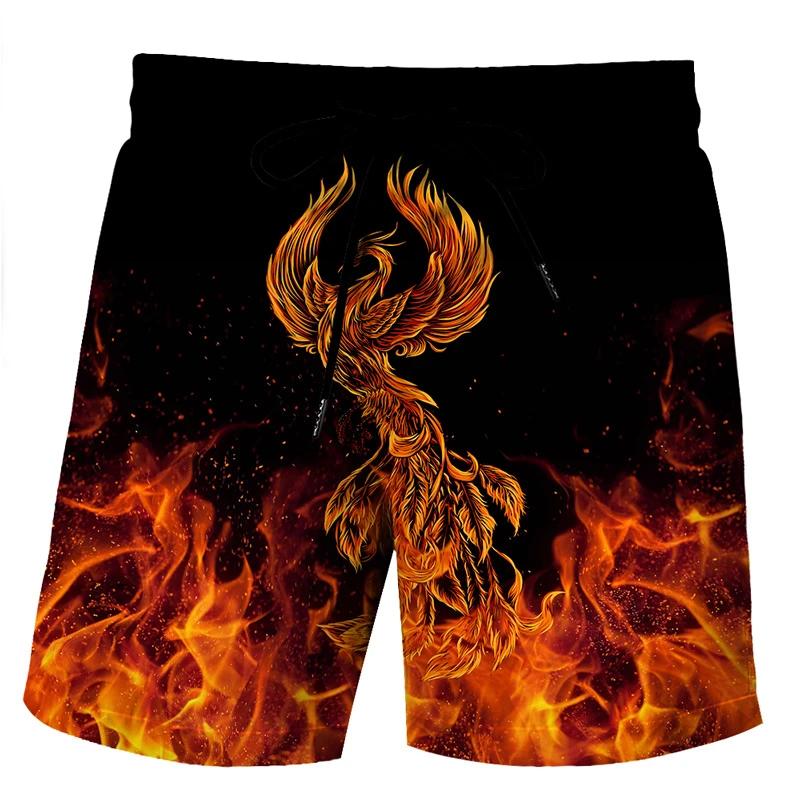 Fun Animal Pig 3D Print Sports Breathable Men Shorts Outdoor Street Vacation Beach Leisure Parent-child Clothing Pants