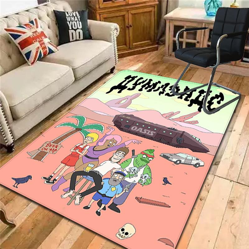 Doomlands Rug Floor Mat for Living Room or Bedroom Soft and Comfortable Carpet a Gift for Birthday and Holiday.AFFDT1020137