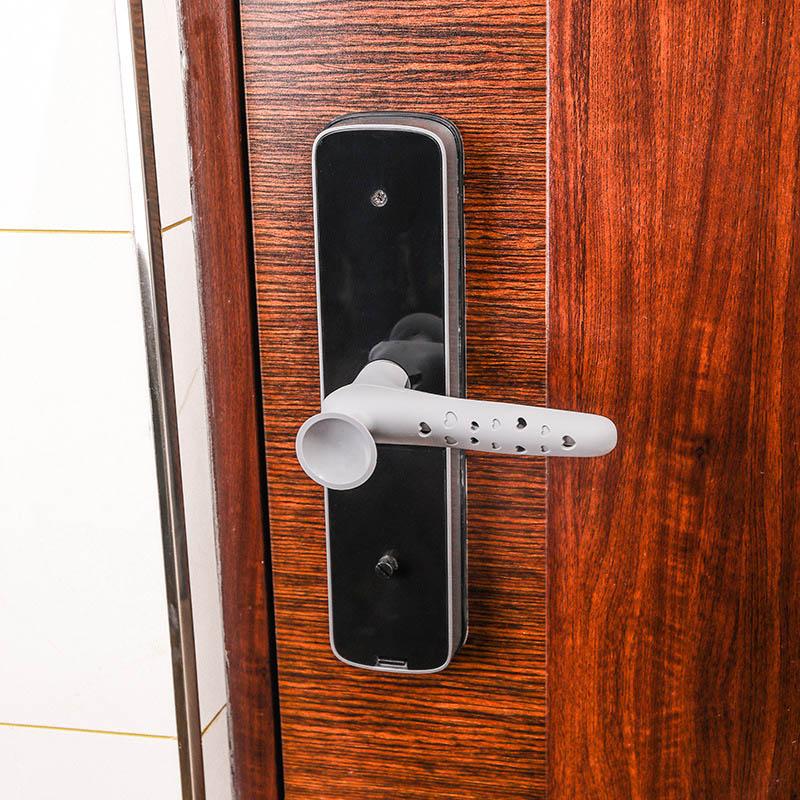 

Защита дверной ручки от столкновений Рукав для дверной ручки комнаты Защита от ударов для малышей и детей Накладка на дверь Защита для ручки-скобы Перчатки серый