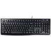 Tastiera a membrana cablata silenziosa Logitech K120