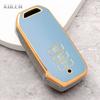 Fashion Tpu Car Key Case Cover For Kia Sportage Niro Sorento Mq4 Ev6 Seltos K5 K8 V6 Gtline   7 Buttons Protected Fob