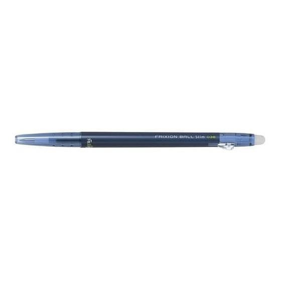 Pilot Frixion Ball Slim 0.38mm Blue Black LFBS-18UF-BB x 3 pieces