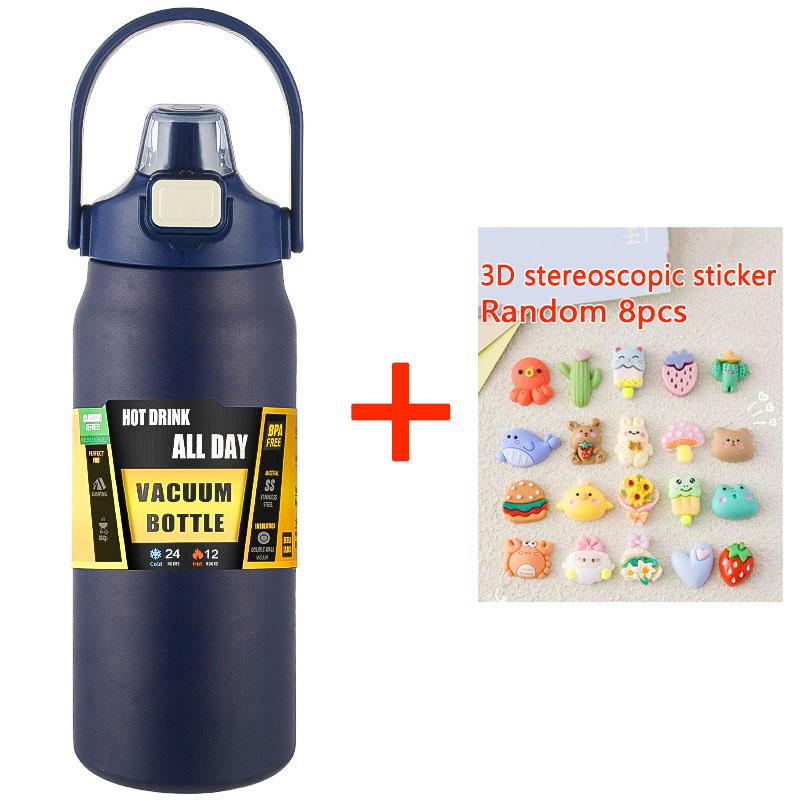 1.5L Nerezová Termo Láhev Velkoobjemová Termo Voda Přenosný Vakuový Hrnek Termoska 1500ml Izolovaný Pohár Tumbler