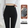 Korean Style High Waist Velvet Base Layer Pants for Women - Winter Slimming, Comfortable, Stretchy, and Non-Bulky.