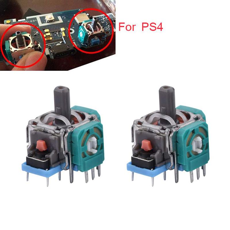 Pièces de rechange pour manette PS4 Manette originale Pad de joystick Poignée de stick analogique Bouton gâchette Ressort Kit de tournevis Tri-wing