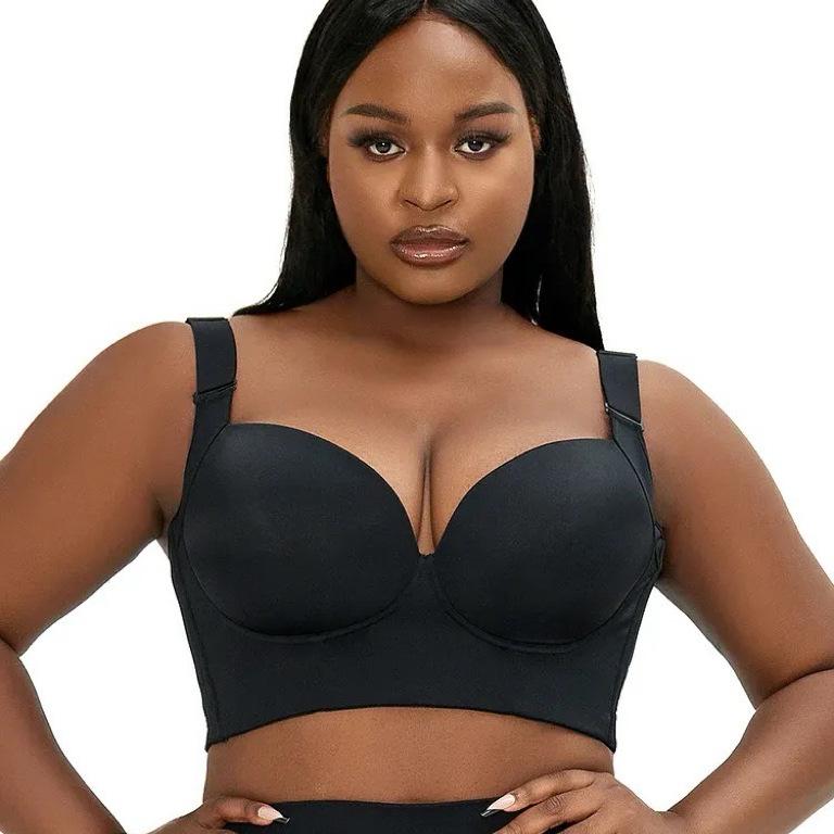 Plus Size Smooth Sexy Underwire Bra - Anti-Sagging, Shaping, Auxiliary Support for Women