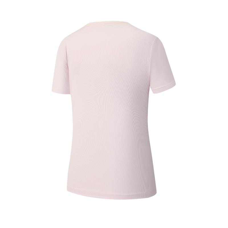 FILA Golf Series Simple Solid Color Comfortable Slim Fit Short Sleeve Polo Shirt Women Polo Shirts Pink A11W525125F-PK