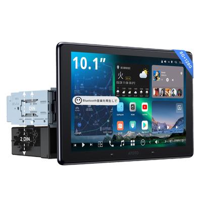 ATOTOZONE QLED AI Android Navigační systém do auta s 1DIN 2DIN Plovoucí Integrované Audio Bezdrátový CarPlay Android 4G HDMI RCA Duální Bluetooth Duální