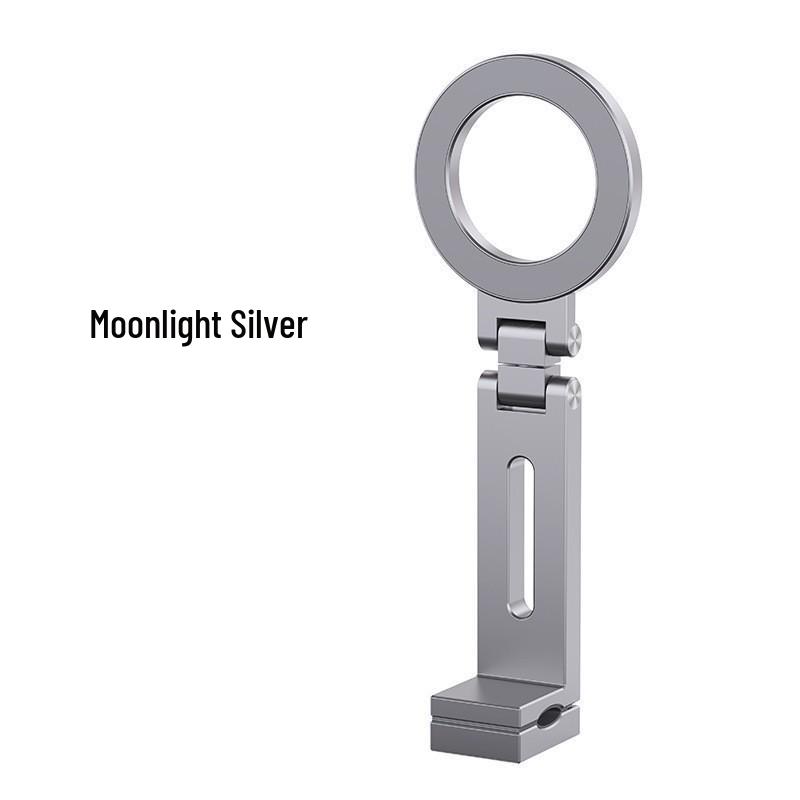 Magnetic Suction Cup Rotating Phone Holder with Silicone Grip for Car