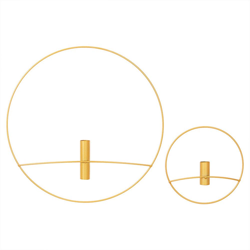 Nordic Minimalist Geometric Circular Design Illustration Decoration Creative Home Background Wall Pendant Decor Shelves Candle