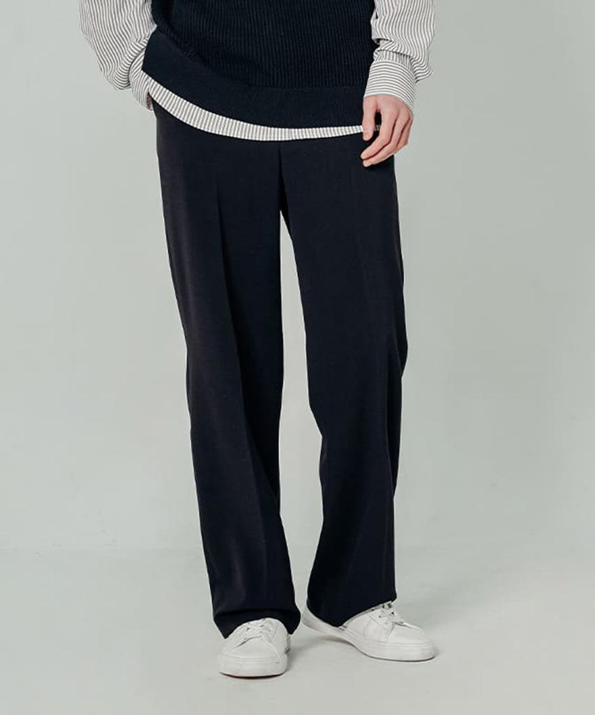 ADHOC Men'S Tr Wide Pants (Black) (Ha2Lp32-39)