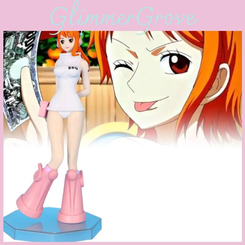 Piece One Nami Egghead Figurine Anime Model Toys Statuary Ornament Xmas Gifts