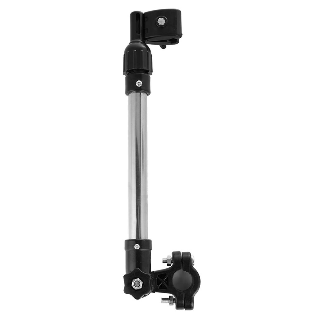 Umbrella Support Baby, Stainless Steel   Baby Stroller Trolley Wa Stand Pram Retractable Holder Port Walker for Wheelchair MBC