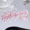 Crystal Flower Shape Magnetic Nail Holder Press On Shiny Nail Tip Practice Stand 5 Nail Holder Reusable Nail Art Display Kit