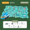 Logic Board Game for Kids  Jigsaw Puzzle Toys Race Car Track Toys Slot Rail Toys for Kids Monetssori Educational Toys