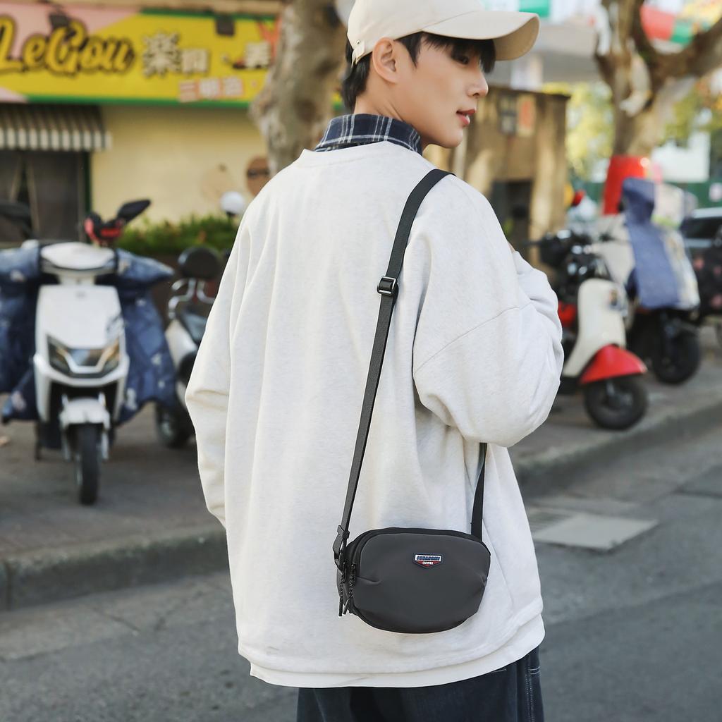 Outdoor Sports Messenger Bag Casual Versatile Outing Shopping Hiking Shoulder Bag Portable Mobile Phone Bag