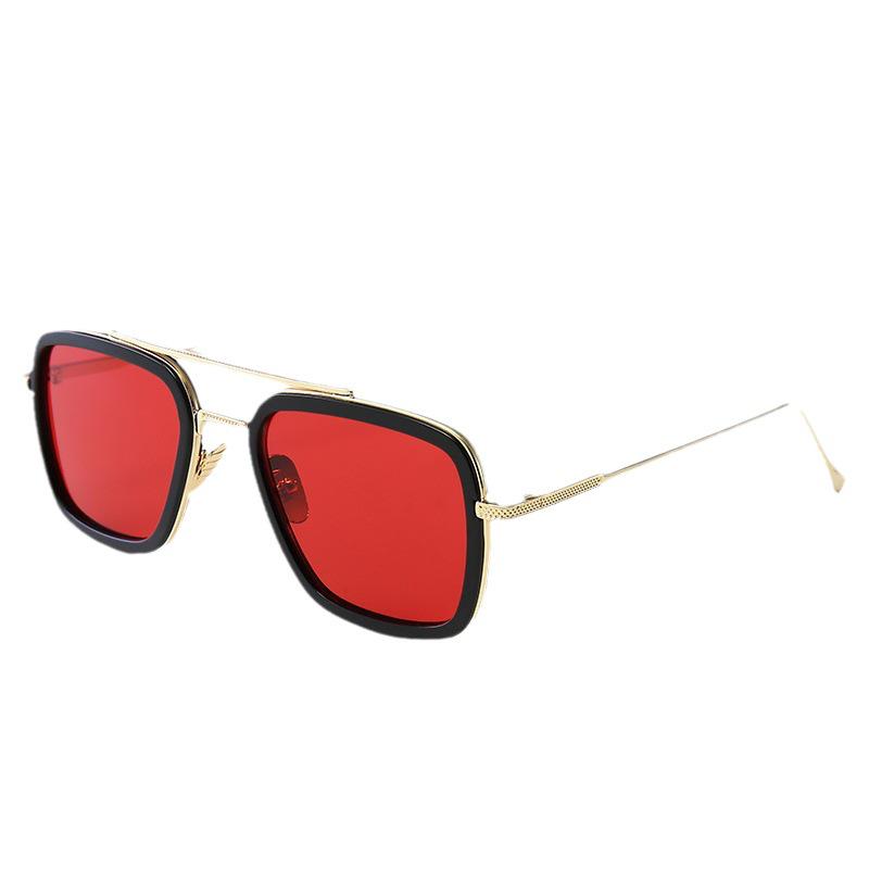 Trendsetting Metal Sunglasses Inspired by Iron Man - Multi-Color Small Frame (Model 66218)