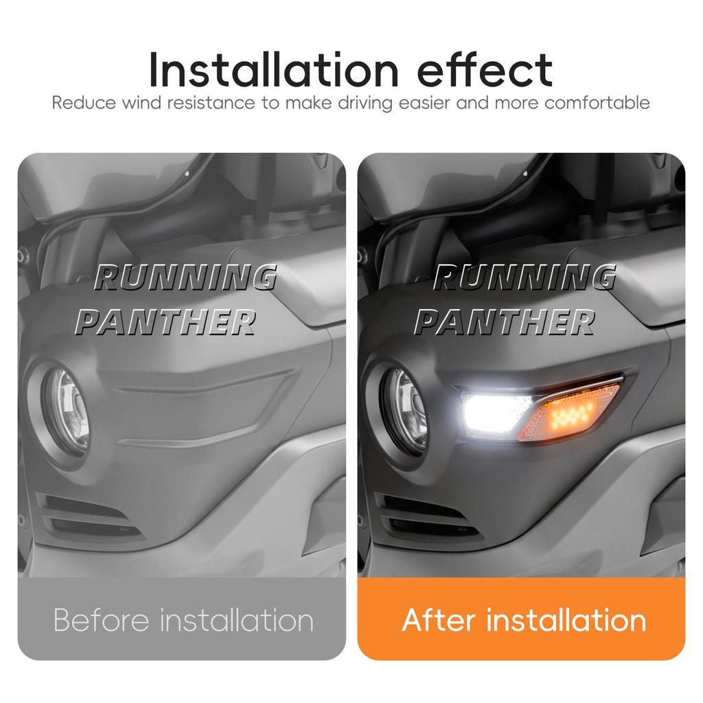 Honda Gold Wing GL1800 Fog & Signal Auxiliary Lights (2018-2026)