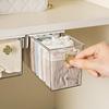 Underwear & Socks Storage Box, Wall-Mounted Punch-Free Wardrobe Organizer
