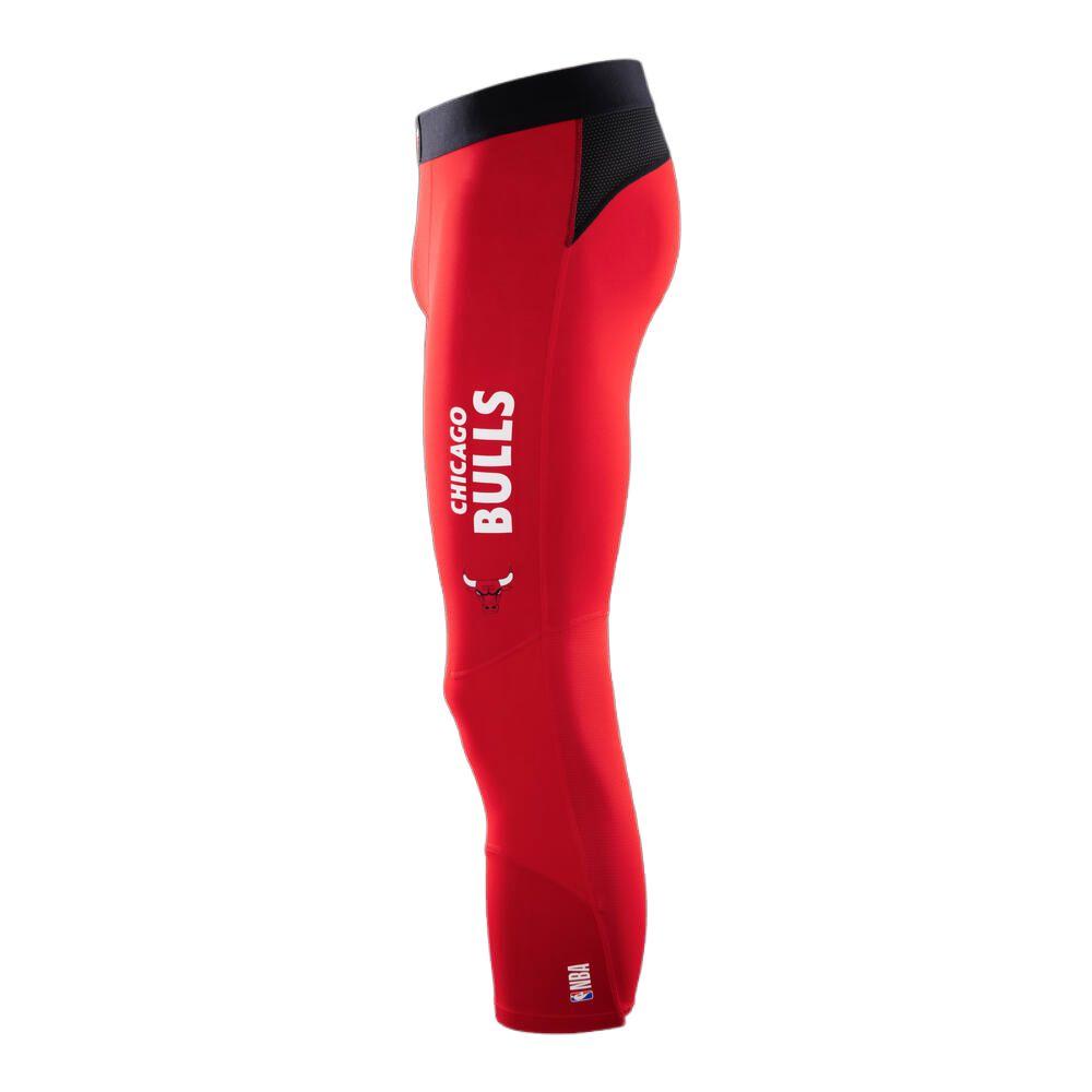 DECATHLON x NBA Collaboration TARMAK Chicago Bulls Letter Design Wear-Resistant Breathable Pants Men's Cherry Red