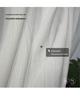 Misty Cloud Jacquard Gauze Curtains - Light Filtering Privacy Curtains for Living Room, Bedroom, Bay Window, and Balcony