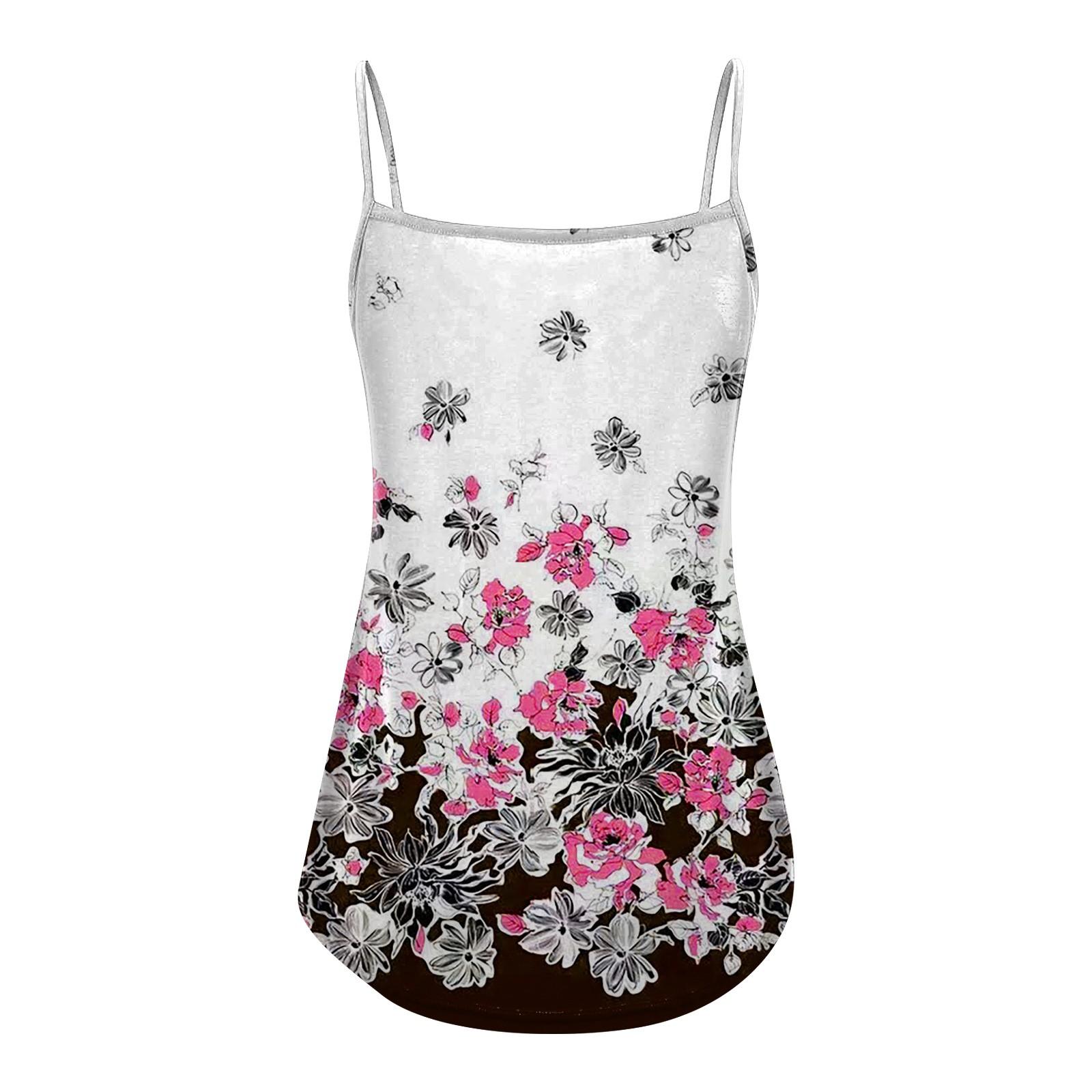 Женское летнее повседневное свободное платье с короткими рукавами и цветочным принтом — фото 4