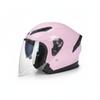 Half-Style Motorcycle Helmet Glossy for Daily Commuting, Scooter Riders