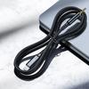 Cable de audio AUX iPhone Lightning minijack 35 mm 1 m negro