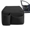 PU Leather Car Window Armrest Storage Box Multifunctional Vehicle Side Door Organizer  Camping