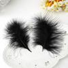 Pack Of 100 Natural Black Feather Natural Gooses Feather For Craft Wedding Decoration Hat Earrings Jewelery Making