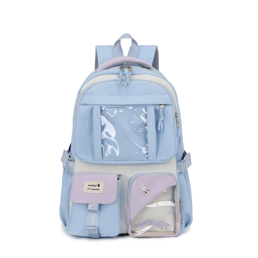 2025 new schoolbag female college student cute large capacity computer backpack junior high school student travel bag high school backpack