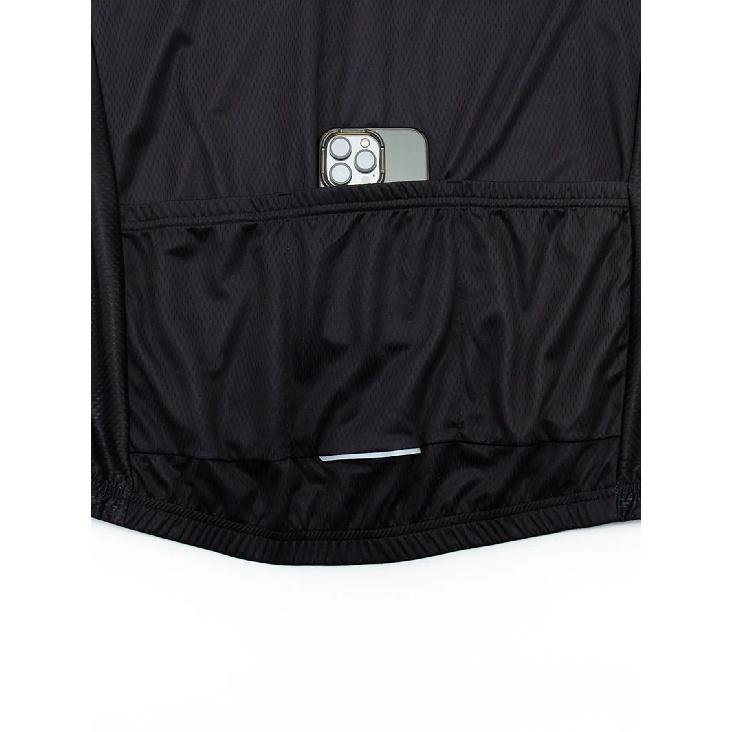 Herren "Unterschätze niemals einen alten Mann" Grafik Radtrikot - Schwarz Kurzarm, Stehkragen, mit Reißverschluss, Stilvolles Outdoor-Sportoberteil mit