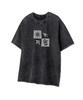 STANDARDERROR 87-Stan331 Summer Vacation Crack Pigment Short Sleeve T-Shirt (4 Colors)