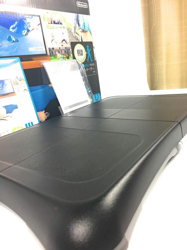 Wii Fit U Balance Board Fit Meter Set (Black) + (Green)