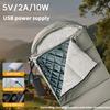 Elektrische Zeltheizungen Matten USB-betrieben Für Campingausflug Langlebigkeit Synthetische Faser mit intelligenten Thermostaten