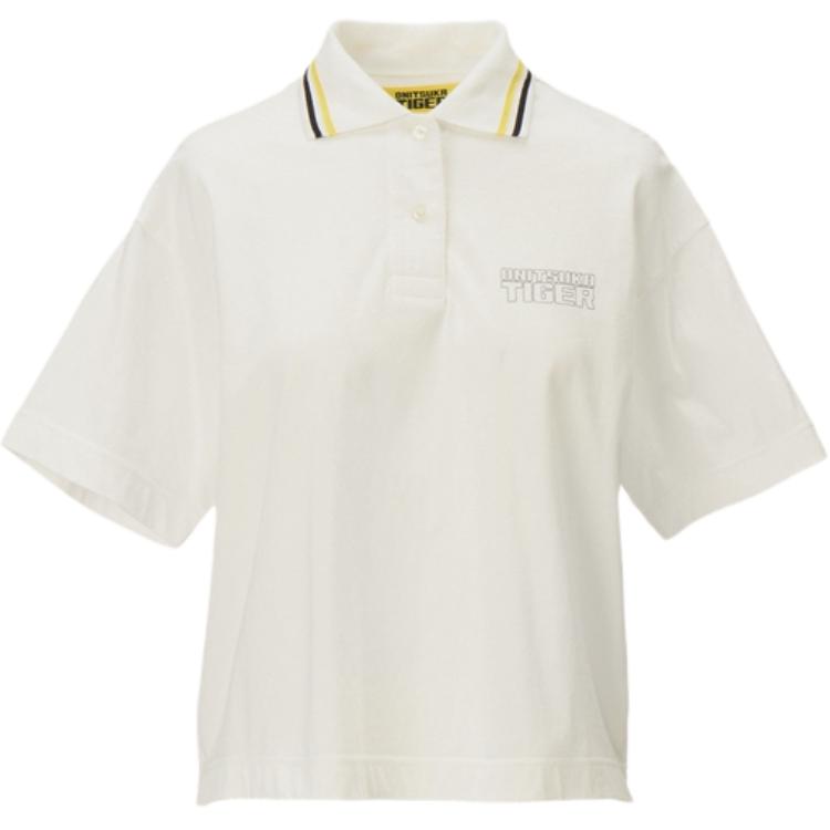 

Onitsuka Tiger 2025 Autumn Winter Collection Loose Simple Fashion Short Sleeve Polo Shirt Women tops 2182B435-700 M