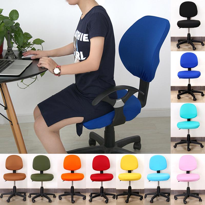 Buy Universal Size Computer Chair Elastic Chair Cover Anti-dirty ...